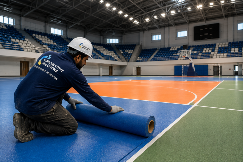 Sports Flooring Installation